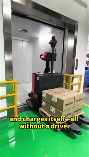 This Forklift Never Calls In Sick | 24/7 Driverless Autonomous Material Handling
