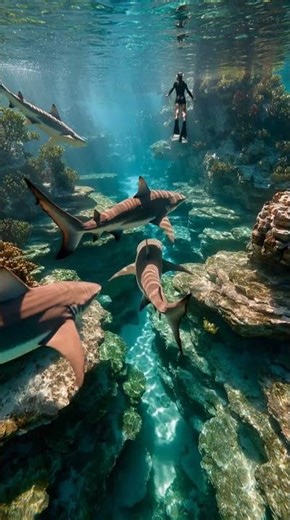 Sharks Up Close The Most Breathtaking Moment