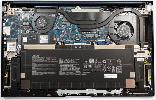 How to open ASUS Zenbook 15 OLED (UM3504) – disassembly and upgrade options