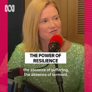 "Resilience is not the absence of pain." ❤️ | ABC listen