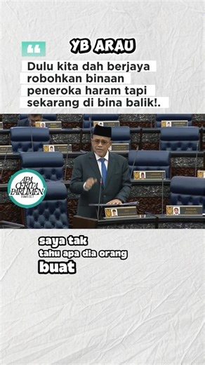 Dulu kita dah berjaya.. #soaljawab #menteri #parlimen