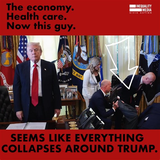 491K views · 553 reactions | And he just stands there... | Inequality Media Civic Action | Facebook