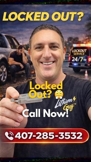 Locked Out of Your Car? I Come To You FAST 🔑 | Mobile Locksmith Tampa FL 24/7