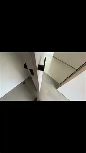 Minimalist style door lock, hidden push button unlock design, make life more convenient