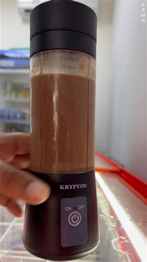 Chocolate wafer grinding in mixi machine #chocolate #food #mixinachine