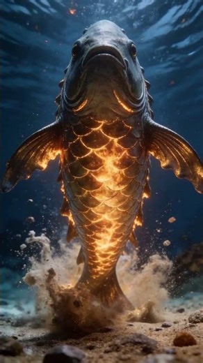 The fish transformed into a bird. They called it Peng#mythology