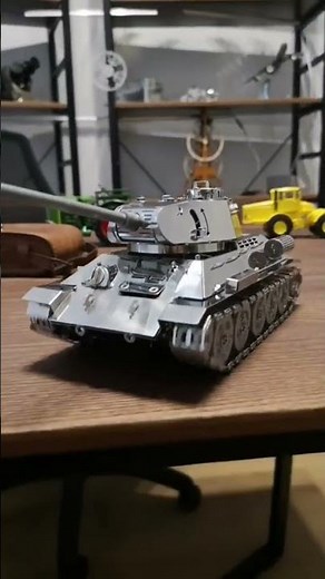 3D Puzzle Steampunk Marvel Tank Model Kit from Time for Machine