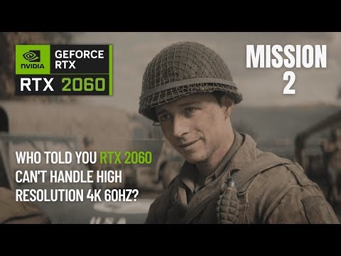 CALL OF DUTY WW2 Gameplay Walkthrough Mission 2 [4K 60FPS]