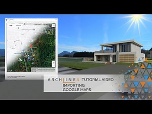 Google Maps integration - ARCHLine.XP Tutorial