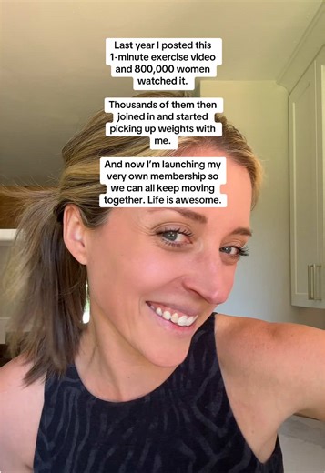 If you’ve been moving with me all these months or you just scrolled past me for the first time, I’m glad you’re here! On Sunday, May 17th at 12pm ET/11am CT, I’m opening up enrollment for my movement membership. For four days only, founding members will lock in the best possible price, for life. Any questions, let me know! And if you want to be added to the list to get all the details, send me a private message with your email address, or create a free account on my app at: app.daniellenbarr.com