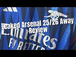 KitGG7.com UNBOXING the LEAKED Arsenal 25/26 Away Shirt! 🔥 | First Look + Reaction #dhgate #review