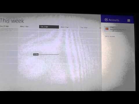 Windows 8 - No more google calendar sync on windows calendar app