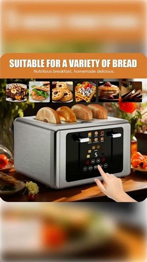 Sleek Touchscreen Toaster You Need in Your Kitchen 🍞🔥