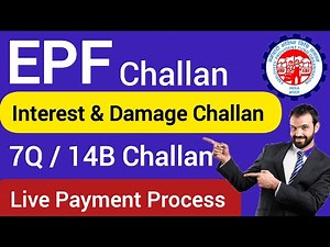 epf 7q and 14b challan | epf demand challan kaise banaye | epf challan kaise banaye | epf ECR file |
