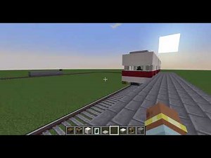 Minecraft: How to build a working realistic train using create mod