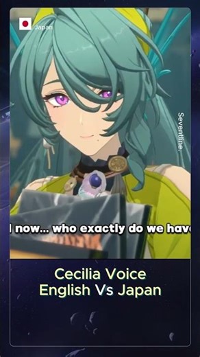 Cecilia(Cersea) Voice Comparison: English vs Japan | Zenless Zone Zero 2.6 (Cutscene)