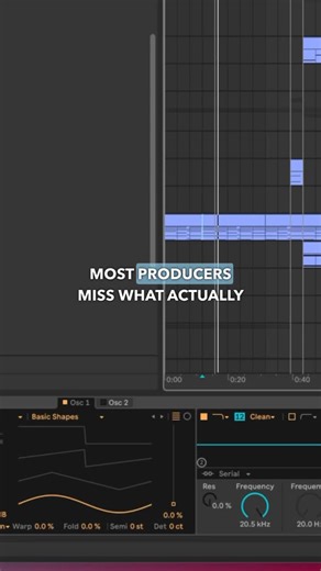 Daily Ableton Live Tips and Tricks on Instagram: "Wavetable Isn’t Just a Synth.. It’s a Sound Design Playground Most producers miss the real power of Wavetable: turning any sound into a playable instrument. Forget presets, this is how you make synths feel alive. Drop in a vocal, texture, or drum loop, and now you’re sculpting sound, not just replaying it. Ready to master Ableton? Comment “Ableton” and we’ll DM you FREE tools to level up your sound! #AbletonLive #WavetableSynth #SoundDesign #Musi