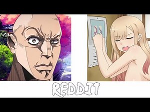Anime VS Reddit (The rock reaction meme) Part #5