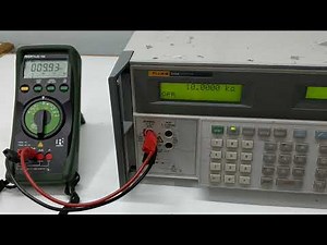 Calibration of Digital Multimeter using Multiproduct calibrator