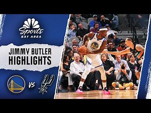 Jimmy Butler highlights: Watch Warriors forward score 28 points in win vs. Spurs | NBC Sports BA