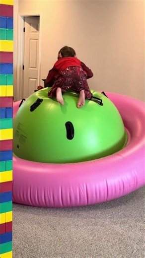 My kids have been living on this inflatable flying saucer all summer ☀️💫