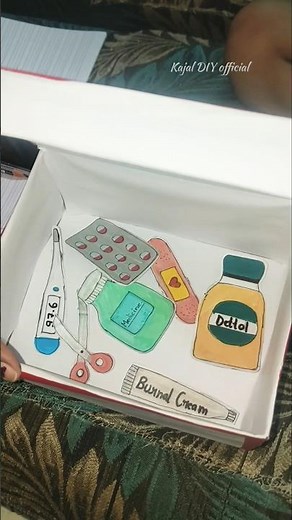 how to make First Aid Box /Diy fist aid box