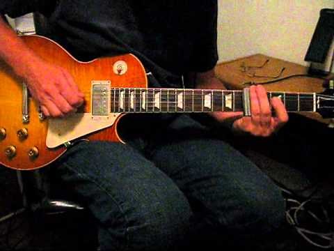 ZZ Top - Sharp dressed man slide solo lesson