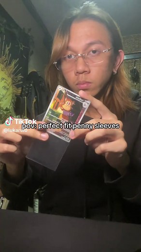 pov: perfect fit penny sleeves #fyp #playpokemon #pokemoncards #pokemontcg #pokemonphilippines