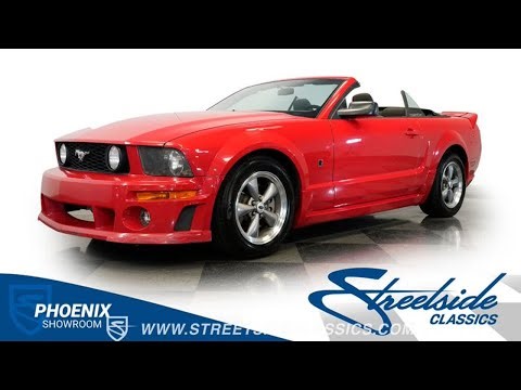 2005 Ford Mustang Roush Stage 1 Convertible 4580-PHX for sale | Charlotte, Atlanta, Dallas, Tam...