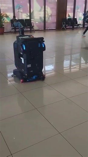 Europe - Robotic floor cleaning machine