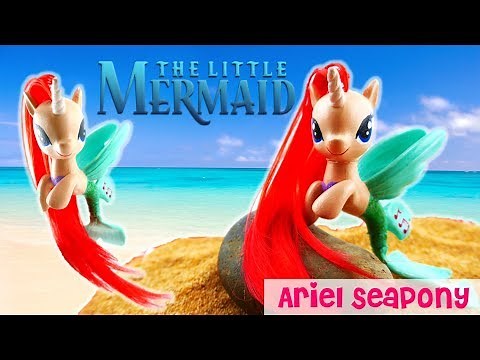 My Little Pony - Disney Little Mermaid Ariel Seapony Custom