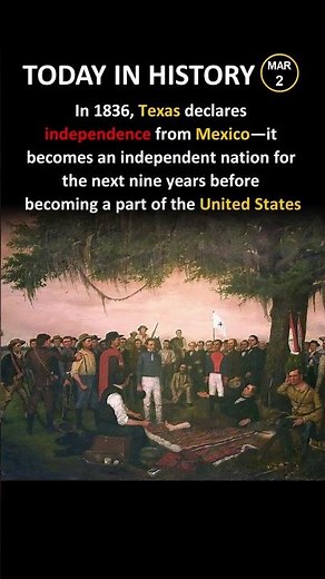 How Texas Was Independent for 9 Years #history #education #texas