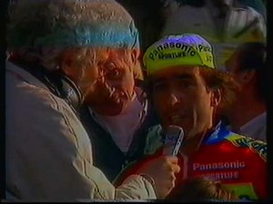 Parijs (Paris) Roubaix 1990 Eddy Planckaert + interviews en feest in M(k)eigem