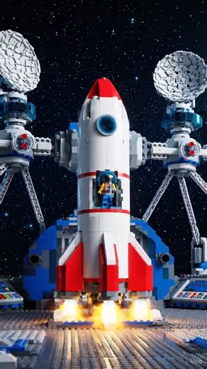 From Minifigure to Space Explorer! 🌌🔥