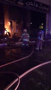 Fire in Ajman Video: Ajman Civil Defence | Gulf News
