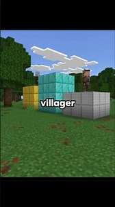 Minecraft Was Supposed To Have 3 Types Of Villagers… #minecraft #shorts #fyp