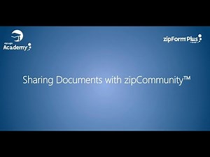 Enter zipCommunity™…