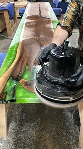1M views · 10K reactions | How we finish our Epoxy + Wood tables! Our latest YouTube video is a 7 minute, in depth tutorial that is well worth the watch! Link in Bio! Or search “Jeff Mack Designs” on YouTube! #WoodWorking #Epoxy #Resin #WoodShop #Toronto #Oakville #Burlington #Mississauga | Jeff Mack Designs | Facebook