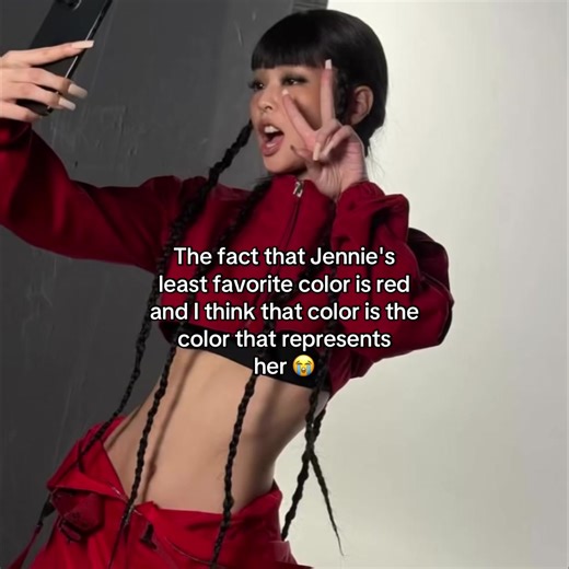 Jennie's Unique Relationship with the Color Red