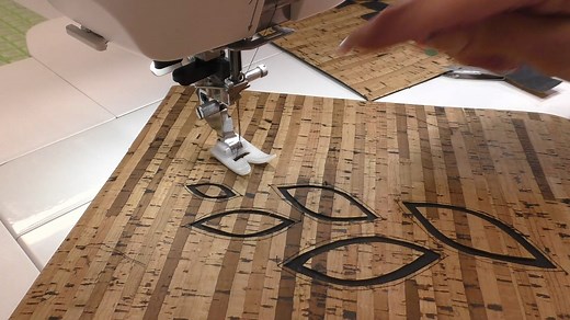 4.2K views · 34 reactions | Today with Janome Educator Susan Enderson, we will be making a bag with cork, using the Ultra Glide foot! This bag has cutouts and applique on it, as well as a zipper. For more information about the Ultra Glide foot, visit the link below! https://www.janome.com/accessories/sewing-machine-feet/superior-ultra-glide-foot-9mm/ | Janome Sewing Machines | Facebook