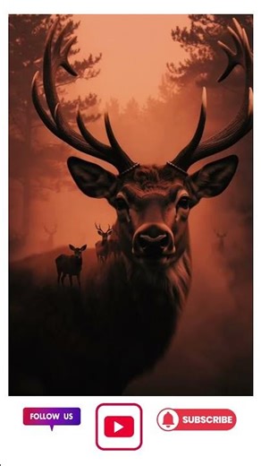 Double Exposure Deer! | Forest Inside the Stag