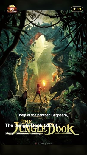 The Jungle Book (2016) — ThePopQueue #Shorts
