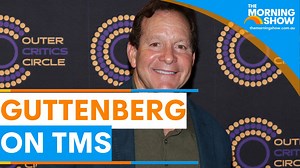 Steve Guttenberg on TMS 🎬 The 80s megastar talks his classic career and his new memoir, 'Time to Thank', which honours his late father and his final years... #TMS7 – Straight after Sunrise, weekdays on Channel 7 and 7plus | The Morning Show