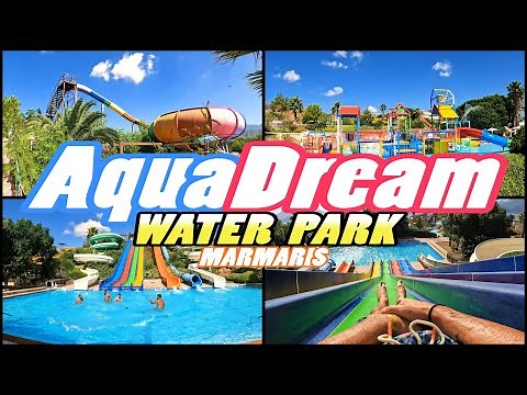 AQUA DREAM Water Park Marmaris - Turkey [4k]