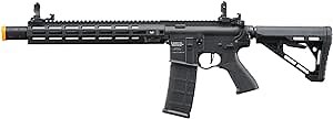 Lancer Tactical Nitro 13" MLOCK Proline Series M4 Airsoft Rifle with Delta Stock (Color: Black)