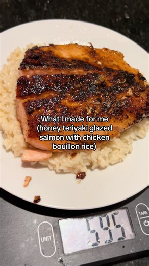 Honey Teriyaki Salmon and Giant Grilled Cheese Comparison