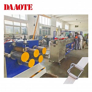 [Hot Item] Polyester Cord Textile Fibers Corded Hotmelt Strapping Packing Belt Extruder Making Machinery