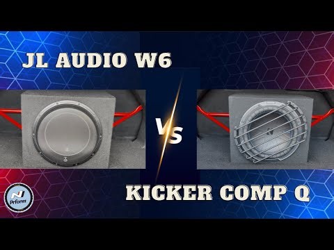 JL Audio W6 12 vs Kicker Comp Q 12 Subwoofer Comparison + JL XDM600/1 vs JL RD1000/1 Comparison