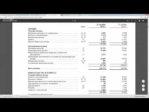 Первичный анализ стоимости акции (на примере АвтоВаз)