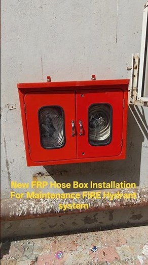 FIRE Hydrant system Maintenance and implementation New Type FRP Hose Box